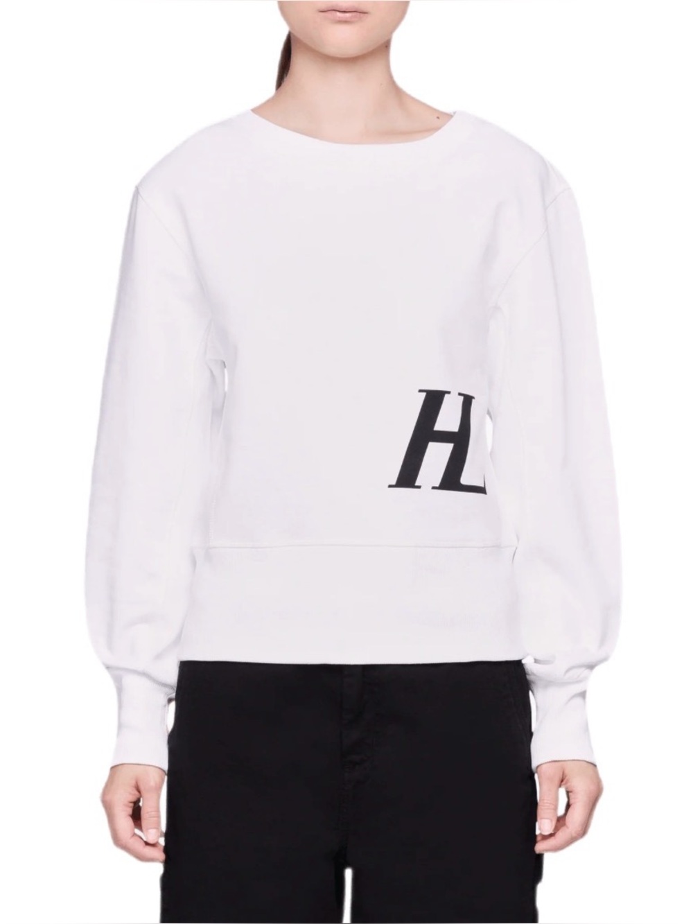 Helmut Lang Femme Crewneck White